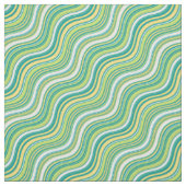 Tissu Motif moderne Boho tissé vert (Échantillon)