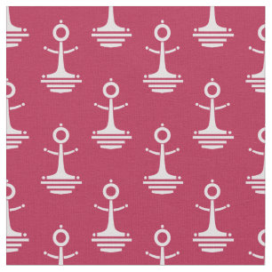 Tissu Motif moderne d'Ancres