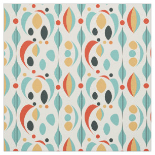 Tissu Motif moderne des années 50
