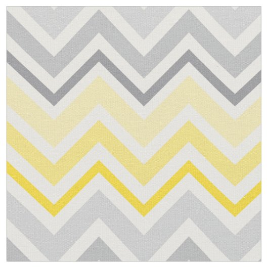 Tissu Motif moderne jaune et gris Chevron (Fermer)