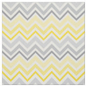 Tissu Motif moderne jaune et gris Chevron (Échantillon)