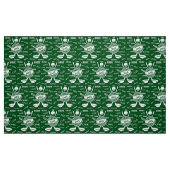 Tissu Motif monogramme pour Golfer (Fat Quarter)