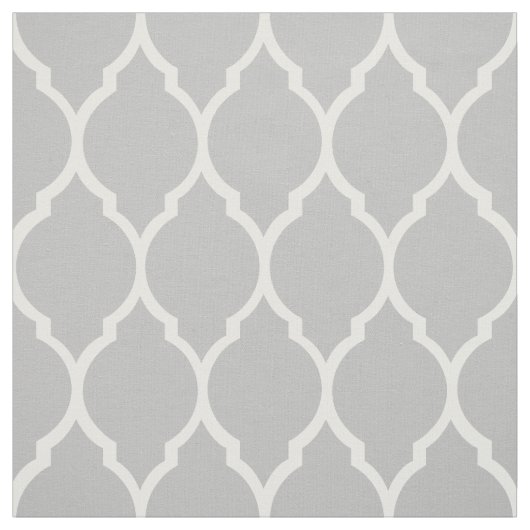 Tissu : Motif morrocan gris (Échantillon)