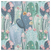 Tissu Motif mou de cactus du monogramme | Patel (fermé)