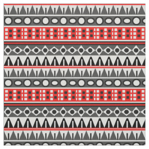 Tissu Motif natif Aztec