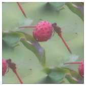 Tissu Motif naturel de l'insecte des libellules rouges (Fermer)