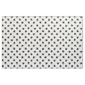 Tissu Motif noir blanc de la graduation (Fat Quarter)