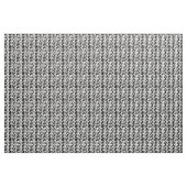 Tissu Motif noir de courses de brosse (Yard)