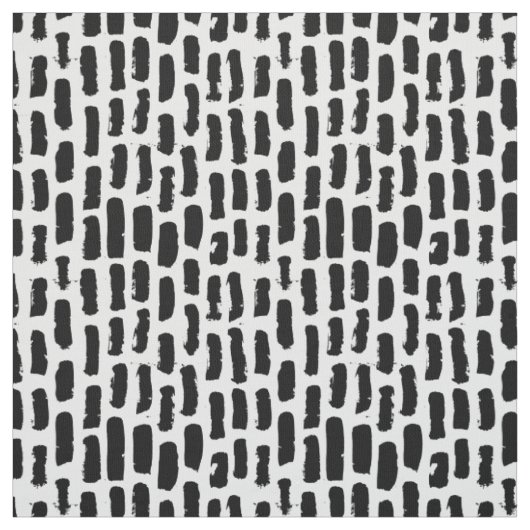 Tissu Motif noir de courses de brosse (Échantillon)