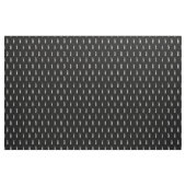 Tissu Motif noir et blanc de barbier (Yard)