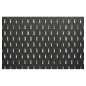 Tissu Motif noir et blanc de barbier (Fat Quarter)