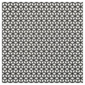 Tissu Motif noir et blanc de cube (Échantillon)