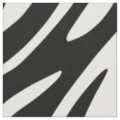 Tissu Motif noir et blanc de rayures d'impression de (Fermer)