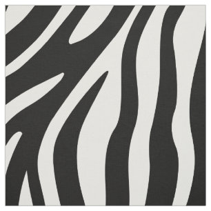 Tissu Motif noir et blanc de rayures d'impression de