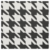 Tissu Motif noir et blanc Houndstooth (Échantillon)