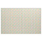 Tissu Motif oiseaux atomiques colorés du milieu du siècl (Yard)