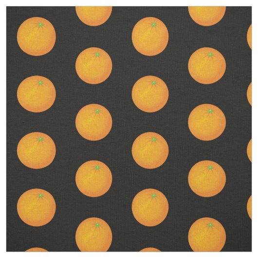 Tissu Motif orange (Échantillon)