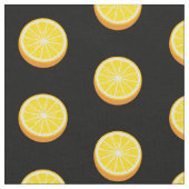 Tissu Motif orange à moitié (Fermer)