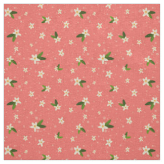 Tissu Motif Orange Blossom