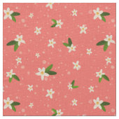 Tissu Motif Orange Blossom (Détail)