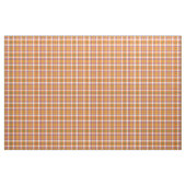 Tissu Motif orange-clair et pourpre de plaid de (Fat Quarter)