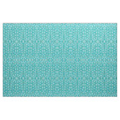 Tissu Motif orange de rétro Aqua (Fat Quarter)