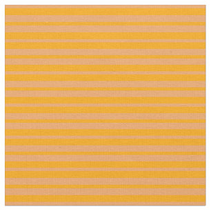 Tissu Motif orange et Brown