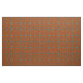 Tissu motif orange et marron (Yard)