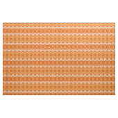 Tissu motif orange ethnique (Fat Quarter)