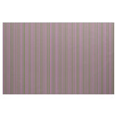 Tissu Motif orchidée et olive foncé vert rayures (Yard)