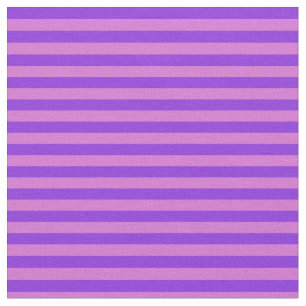Tissu Motif orchidée et violette des rayures