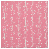 Tissu Motif oriental de fleur de prune (Échantillon)