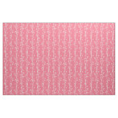 Tissu Motif oriental de fleur de prune (Fat Quarter)