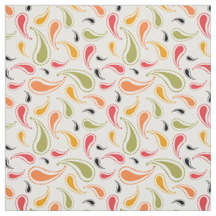 Tissu Motif Paisley Impression Cute Paisley