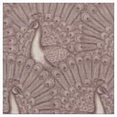 Tissu motif paon (Fermer)