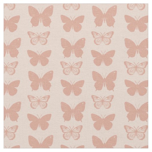 Tissu Motif papillon pastel (Fermer)