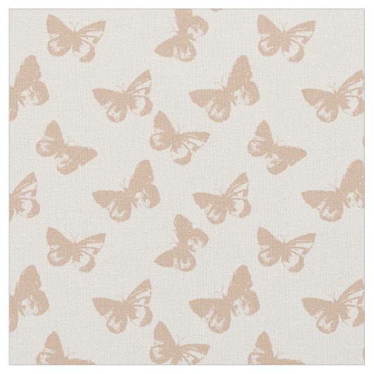 Tissu Motif papillon pastel (Fermer)