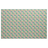 Tissu Motif Pastèque, Ananas & Agrumes (Yard)