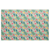 Tissu Motif Pastèque, Ananas & Agrumes (Fat Quarter)