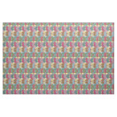 Tissu Motif Patchwork Coloré Bohème (Fat Quarter)