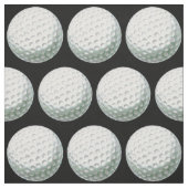 Tissu Motif peint de boule de golf (Échantillon)