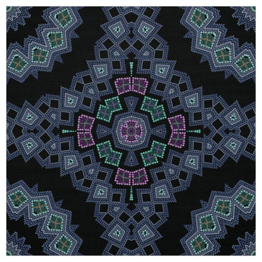Tissu Motif perlé (Échantillon)