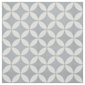 Tissu - Motif pétale gris (Échantillon)