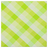 Tissu Motif plaid jaune et vert (Échantillon)