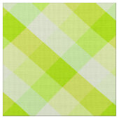Tissu Motif plaid jaune et vert (Fermer)