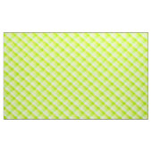 Tissu Motif plaid jaune et vert (Yard)