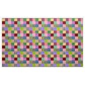 Tissu Motif plaid multicouleur En vichy Patchwork (Yard)