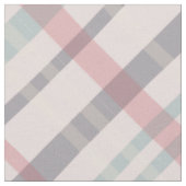 Tissu motif plaid rose turquoise (Fermer)