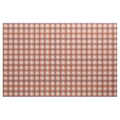 Tissu motif plaid vintage violet orange (Fat Quarter)
