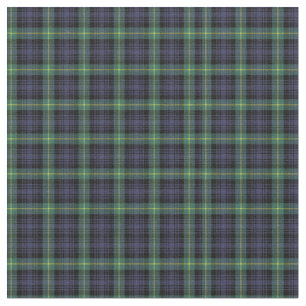 Tissu Motif Plaid violet vert noir Tartan